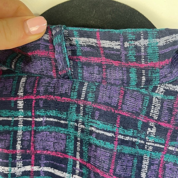 Pendleton Vintage County Sophisticates Button Down Petite Plaid Shirt S W - Picture 3 of 10